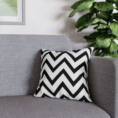 Gatsby Chevron Printed Cushion Cover | Multi - 16x16in ( 40x40cm)